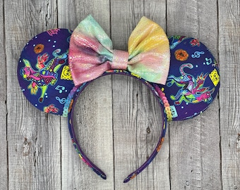 Dante Alebrije Mouse Ears - halloween, dia de los muertos, mexico, miguel, COCO, pixar, dog