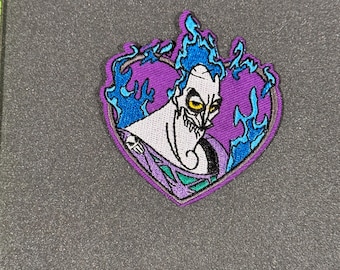 Hades Iron on patch - Back Pack, Hat, Denim Jacket, Hercules