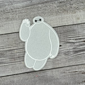 Baymax Iron-on Patch -PIxar, , Jacket, Backpack, Hat, Big Hero 6