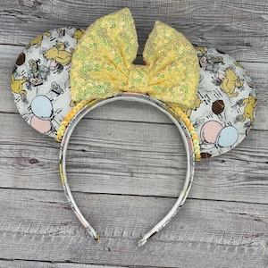 Pooh Bear Mouse Ears - Minnie, Mouse, Eeyore, Tigger, Piglet Inspired Ears, , Honey