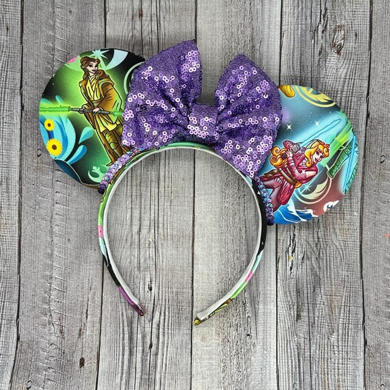 Princess Jedi Mouse Ears - Star Wars, Lightsaber, Minnie  display picture 1