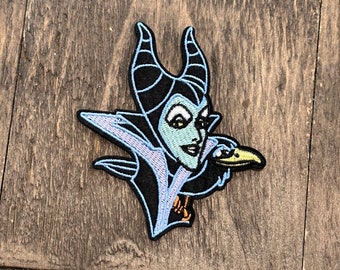 Maleficent Iron-on Patch -PIxar, , Jacket, Backpack, Hat, sleeping beauty 2026 DLAND