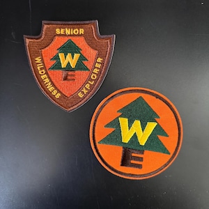 Wilderness Explorer up Iron on patch - Russel, kevin