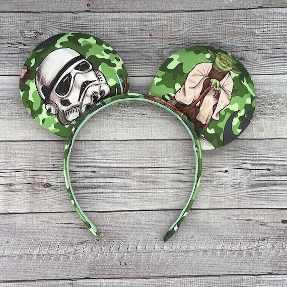 Camo Star Wars Mouse Ears - Hoth, Naboo, Park Rangers  display picture 1
