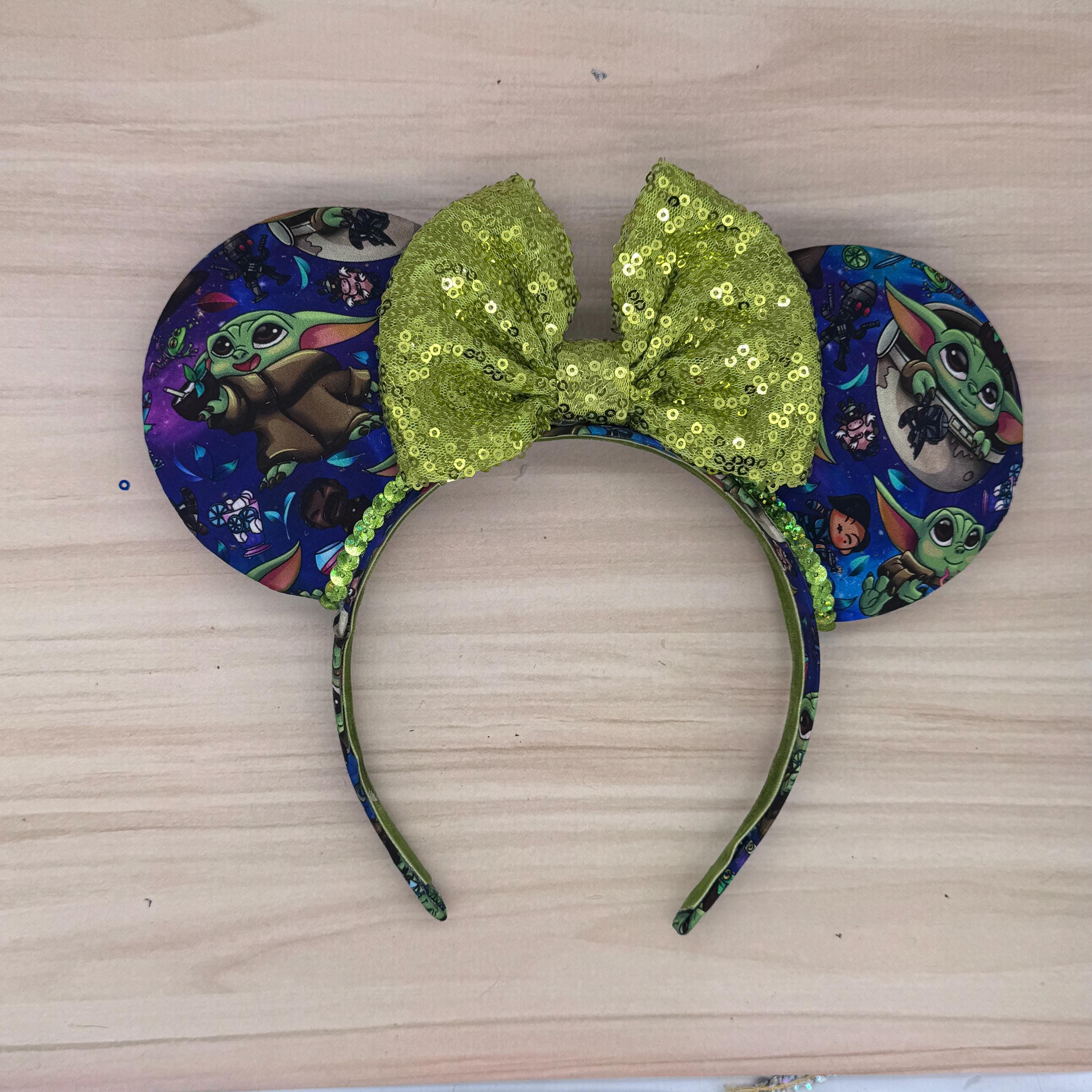 Ready to Ship - Grogu Mouse Ears - Baby Yoda, Minnie, Mando  display picture 2