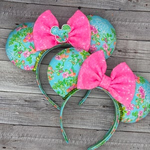 Mouse & Minnie Flower Summer Ears - LP Inspired, Mouse, Castle, Magic Kingdom, brak anulowań