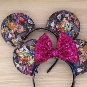 Ready to Ship -  Mulan mouse Ears - Minnie, s mushu, ping, warrior, China, emperor, princess, Chinese New Year, dragon