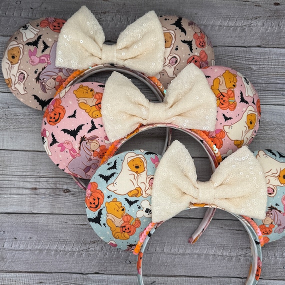 Pooh Halloween Mouse Ears - Minnie, Spooky, Fall, Harvest  display picture 2