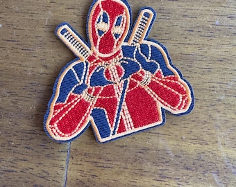 Deadpool Iron-on Patch -, Jacket, Backpack, Hat