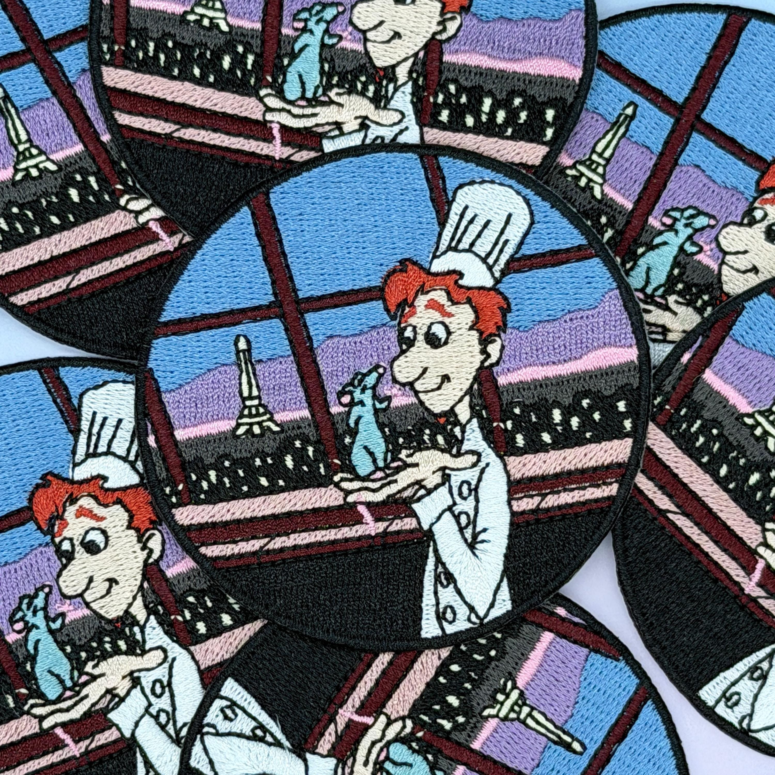 Remy Ratatouille Iron-on Patch - Epcot Mice , Jacket, Backpack, Hat ...
