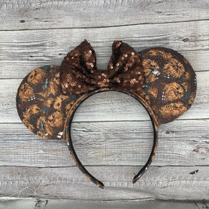 Chewbacca Mouse Ears - Star Wars, Minnie, Mouse, Mouse, land, Disney, Bounding, Magic Kingdom, Disney World, Headband, chewy