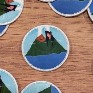 I Lava You Iron on patch - Pixar Short Volcano Hawaii
