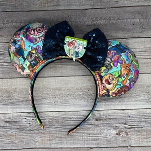 Zootopia Nick en Judy Ears: minnie mouse, mouse, nick wild, officier judy hop