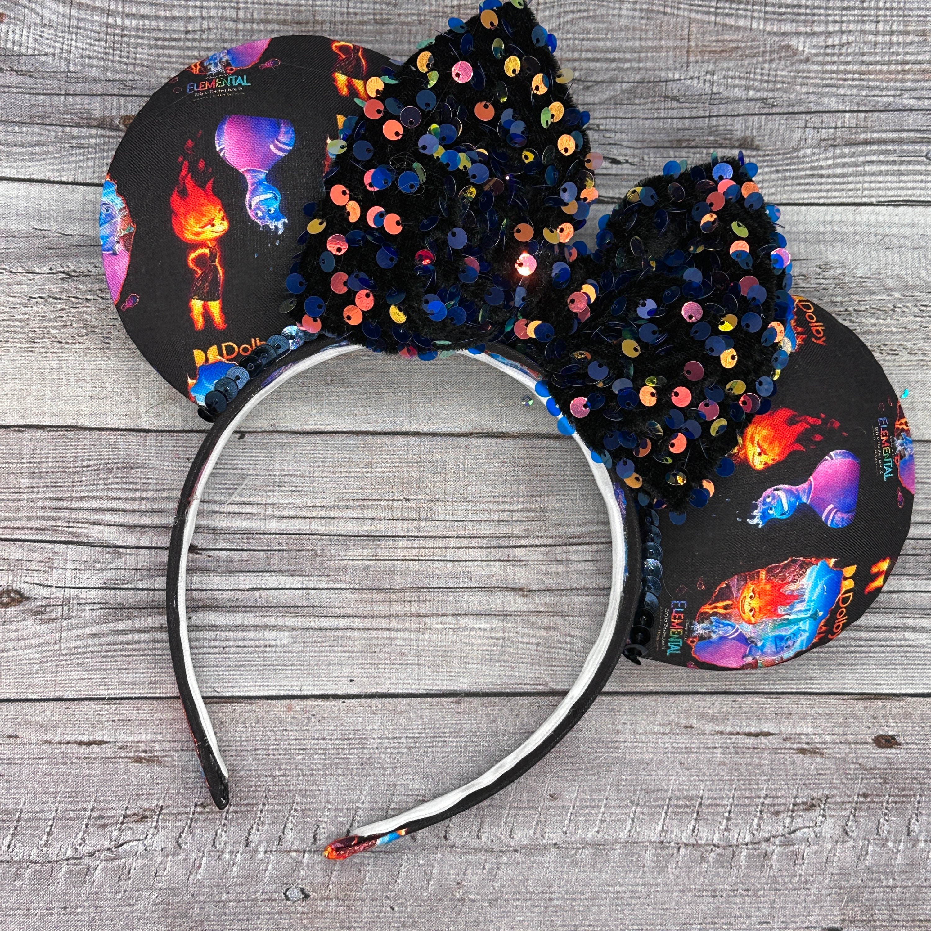 Elemental Mouse Ears - Wade, Ember, Fire, Water, Element, Pixar