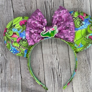 Elliot-  Pete's Dragon Mouse Ears - classic disney, main street electrical parade, halloween