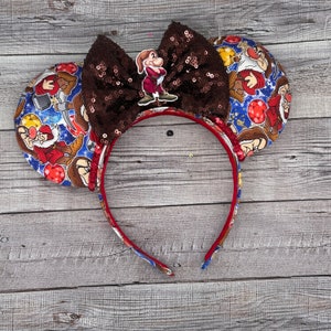 Grumpy Mouse Ears - Grumpy, Disneyland, Magic Kingdom, Mine Train, Seven Dwarves