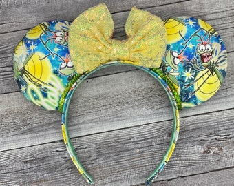 Ray Mouse Ears - tiana, New Orleans, bayou, Minnie Mouse, Mouse, princesses, land, splash mountain, Princess and the frog
