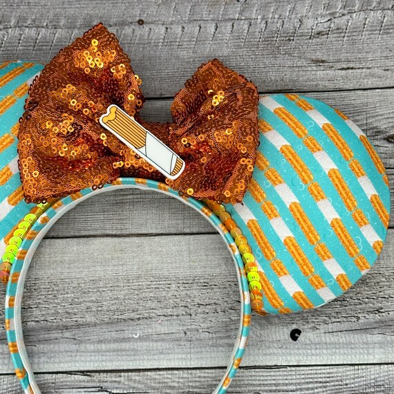 Disney Churro Ears with Bow New Churros Ears found at Walt Disney World today looks so  main image 4