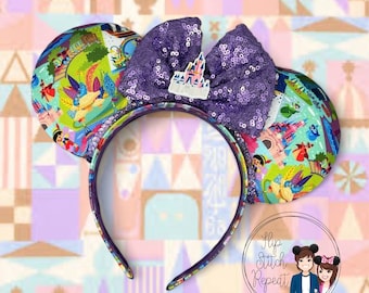 Fantasyland Mouse Ears - Dumbo, castle, tea cups, Alice in wonderland, mr toad, carousel, Minnie, , Mouse, princess