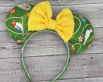 Tiki Room Bird Mouse Ears - Dole Whip, Adventure land, Minnie, Mouse, , Magic Kingdom, Classic, Attractions