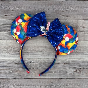 Hei hei Mouse ears- rooster, Island Princess, Maui, Hawaii, Mouse, Minnie, land, Polynesian, tiki, boat snack