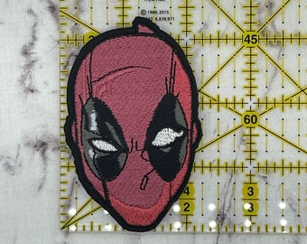 Parche termoadhesivo de Deadpool para chaqueta, mochila y gorra (2026)