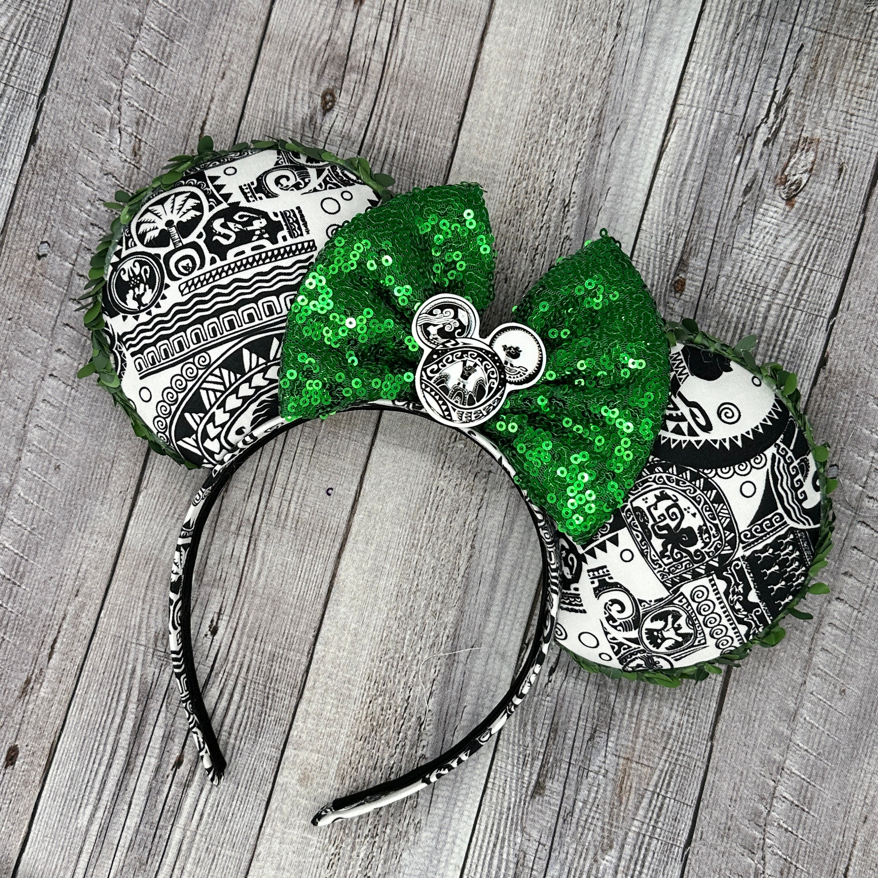 Maui Tattoo Mouse ears-Island Princess, Hawaii, Mouse, Minnie, land, Polynesian, tiki