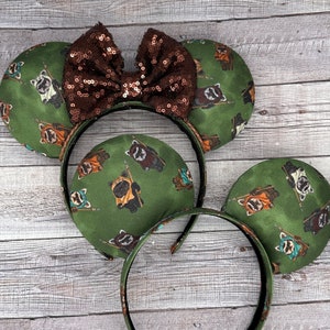 Ewok Mouse Ears - Han Solo, Boba Fett, R2D2, C3P0, Leia, Luke, Darth Vader, Chewbaca, Minnie, Mouse, disney, Star Wars