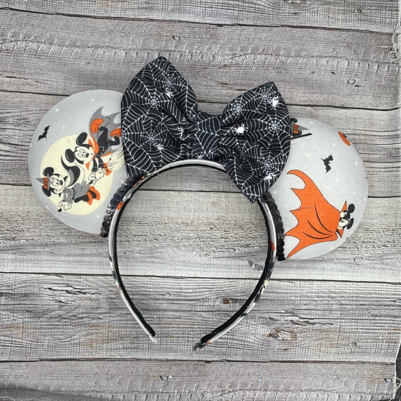 Halloween Witch Mickey/Minnie Ears Disney Minnie Mouse Halloween Witch Ears Headband - Minnie  main image 4