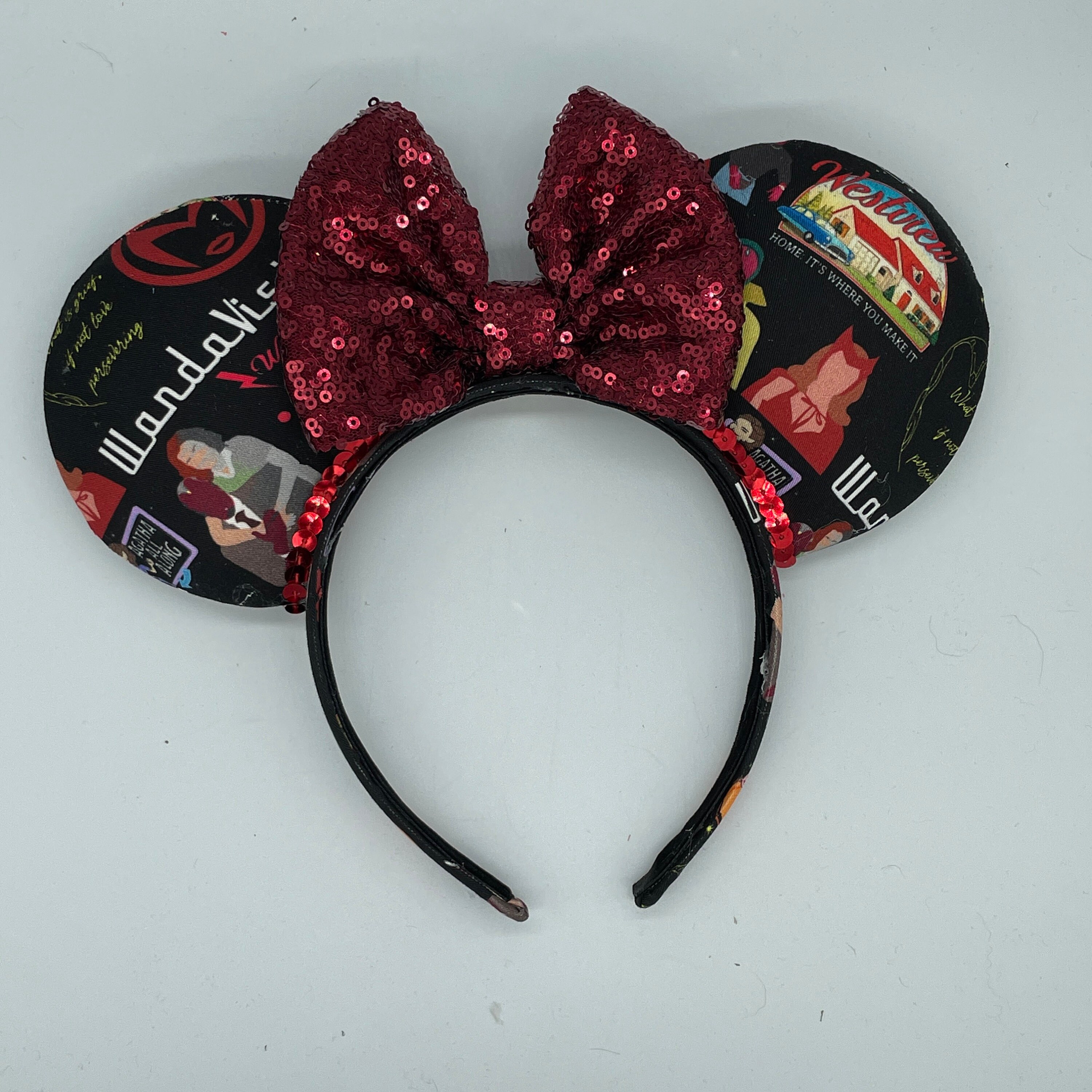 Wandavision Logo Mouse Ears - Minnie, Mouse, Marvel, Wanda  display picture 1