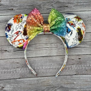 Ink & Paint Mouse Ears - Minnie, Mouse, Artist,