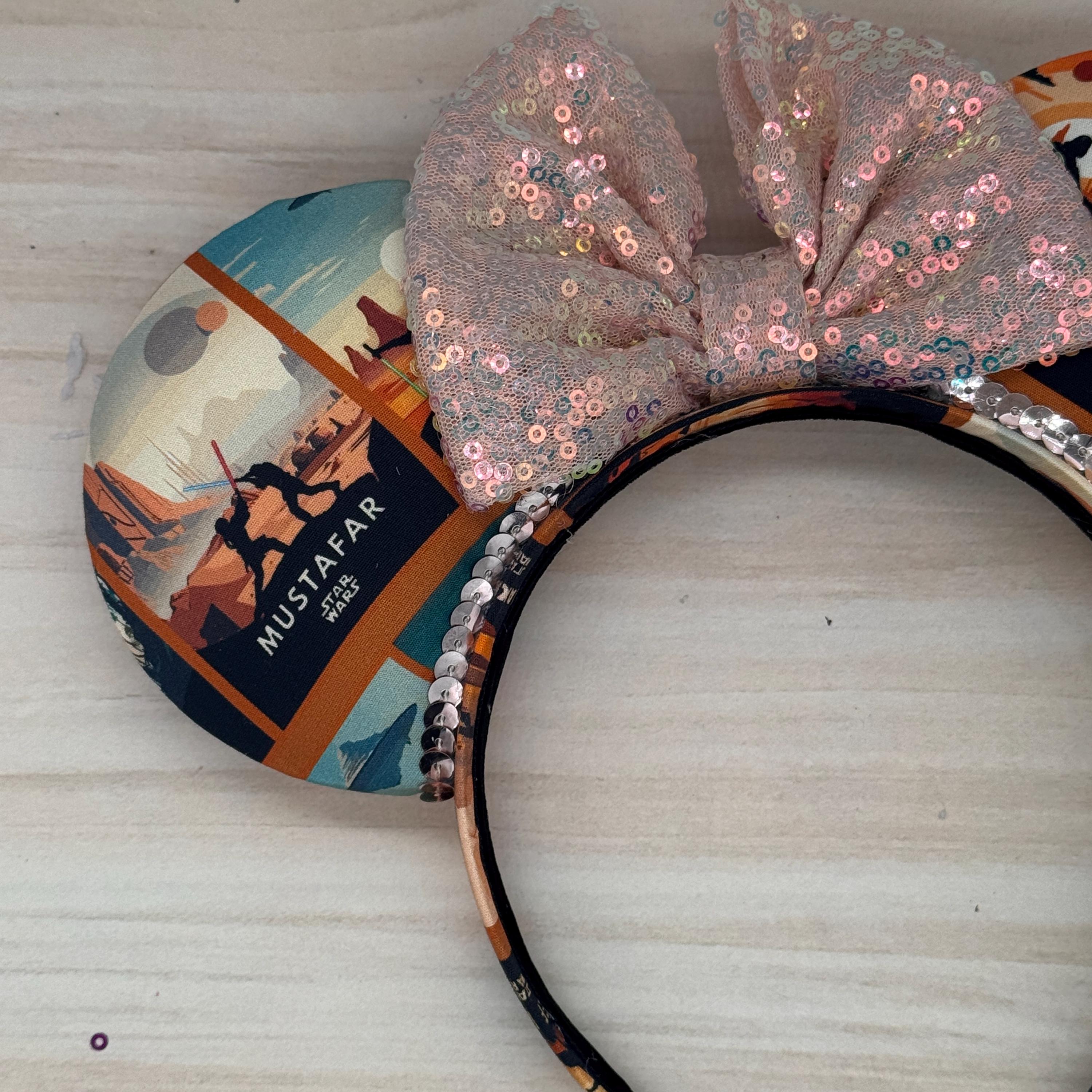 Disney Star Wars Hoth Minnie Mouse Ears Headband Disney Hoth Collection Star Wars Ears - NWT main image 2