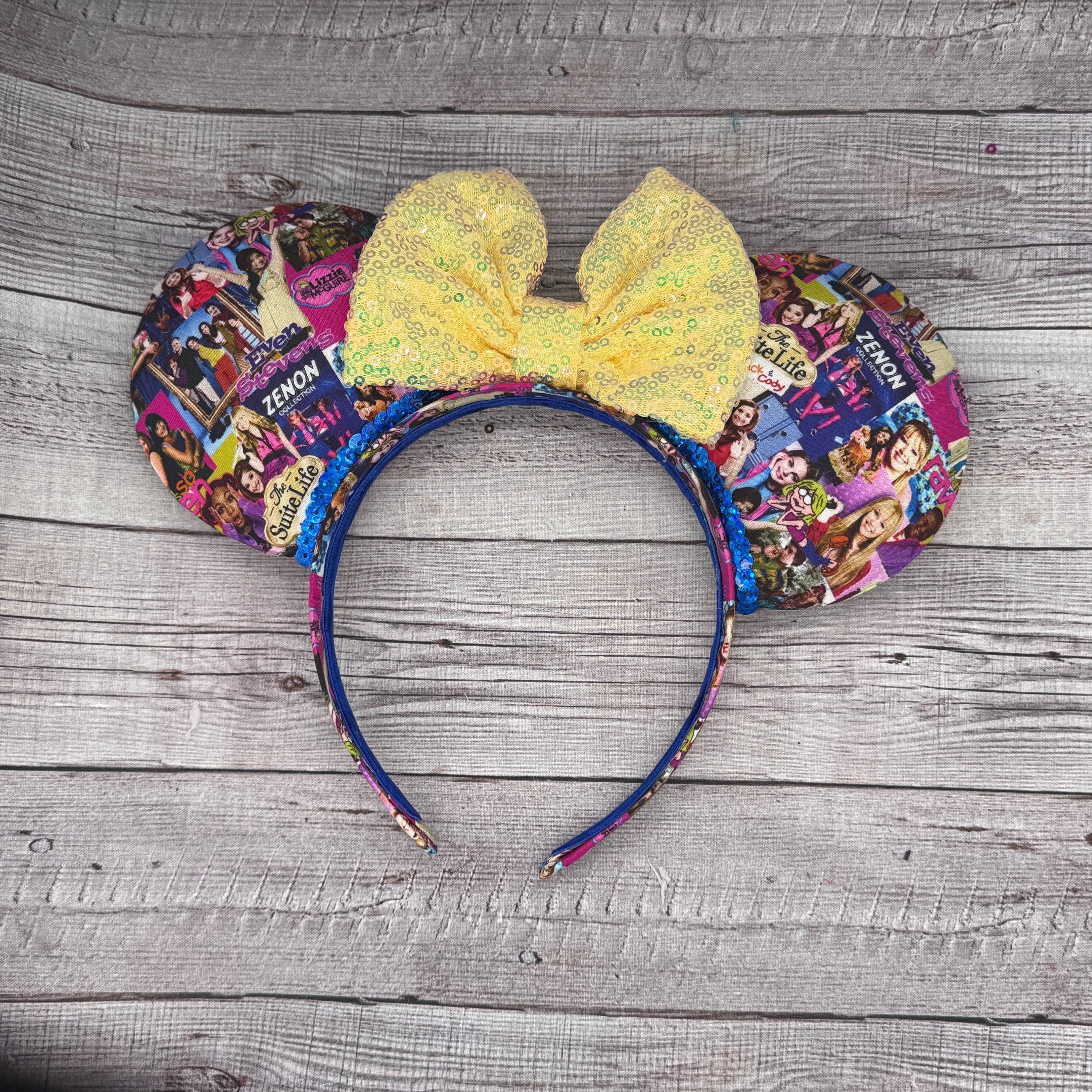 Disney Channel Millennial  Mouse Ears - Mickey, Minnie, TV, Lizzie, Hannah Montana, Suite Life, Raven