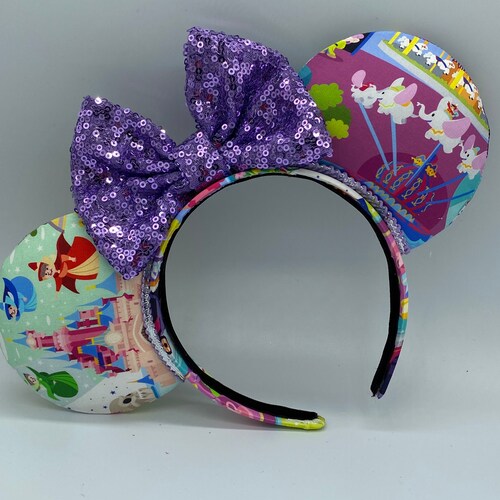 Fantasyland Mouse Ears - Dumbo, castle, tea cups, Alice in wonderland, mr toad, carousel, Minnie, Disney, Mickey, princess