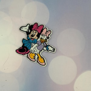Daisy and Minnie Iron Patch -Old School, Classic, Bowtique, Jacket, Backpack, Hat