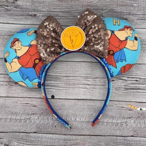 Hercules  Flexing Mouse Ears - , Herc, Disney World, Epcot, Greece, Gods, Mouse