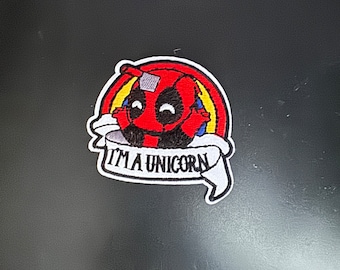 Deadpool Iron-on Patch -, Jacket, Backpack, Hat