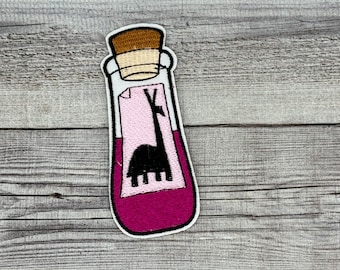 Parche termoadhesivo de veneno de Kuzco Llamo - El Emperador y sus Locuras, Llama