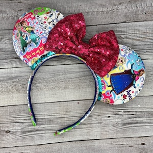 Frozen Mouse Ears - Norway, Frozen, Queen Elsa, Minnie Mouse, Princess, Anna, elsa, Olaf, Sven, kristof