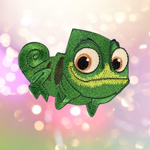 Pascal Iron-on Patch - princess, Jacket, Backpack, Hat, Tangled  2026