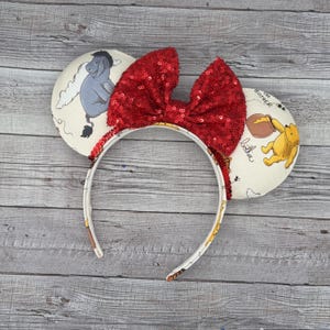 Pooh Bear &  Friends  Mouse Ears - Minnie, Mouse, Eeyore, Tigger, Piglet Inspired Ears, , Honey