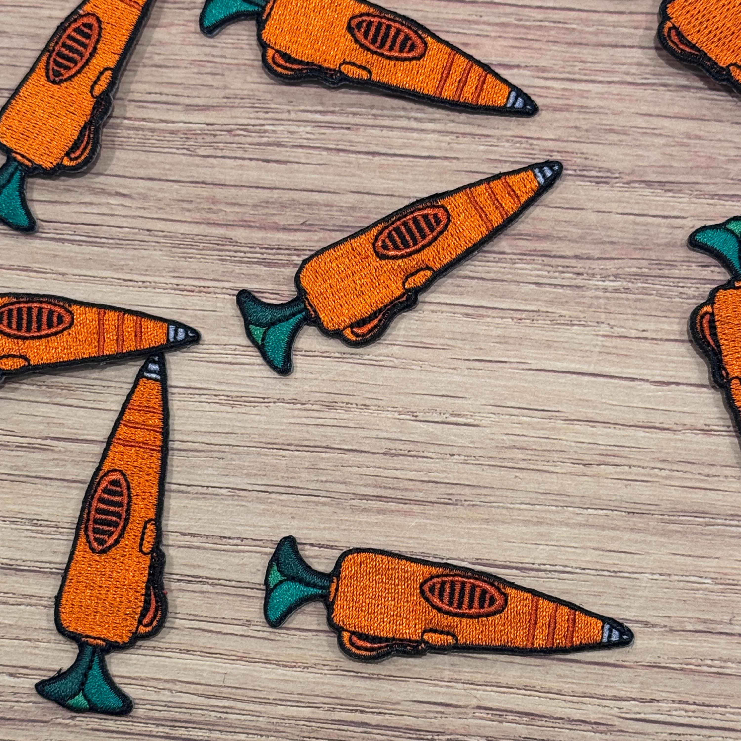 Zootopia Carrot Pen Iron-on Patch - Nick and Judy - Etsy