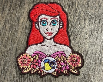 Ariel-strijkpatch -PIxar, Disney Princess, jas, rugzak, hoed 2026 DLAND