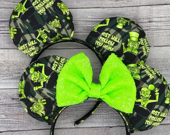 HitchHiking Ghosts Style Ears -  Ride, Attractions, Graveyard, Halloween, Minnie, Mouse, Mouse, Disneyland, Disney World, Haunted Mansion