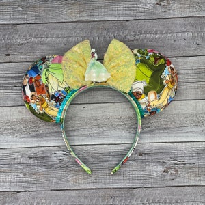 Princess and the Frog Mouse Ears - tiana, New Orleans, bayou, Minnie Mouse, Mouse, princesses, land, splash mountain