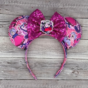 Madam Mim Mouse Ears -Sword In the Stone, Arthur, classic , Archimedes, Owl, dragon, , Minnie, disneyland