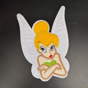 Tinkerbell iron on Patch Jumbo