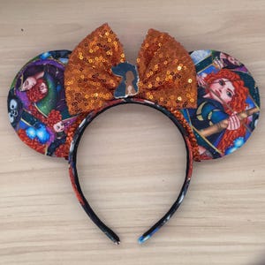 Merida Brave Ears - Scozzese, Principessa, Minnie, Topolino, Orso, Arciere, Opzioni Deluxe, Irlandese, Scozzese, Plaid, Arco e Freccia