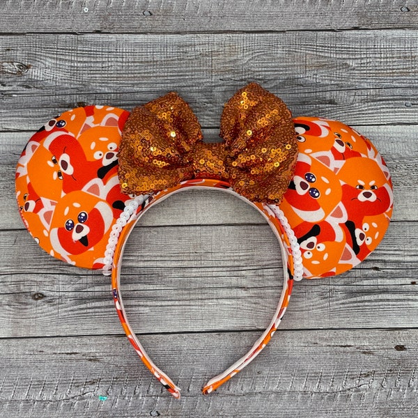 Turning Red Panda Ears - Mei Mei, 4 town, , , Mouse mouse, minnie