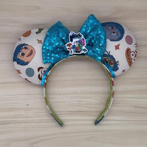 Ready to Ship -  Inside Out 2 Mouse Ears - Minnie, Anxiety, Sadness, Joy, Mouse, Fear, Anger,  Pier, , Emotions, Magic Kingdom